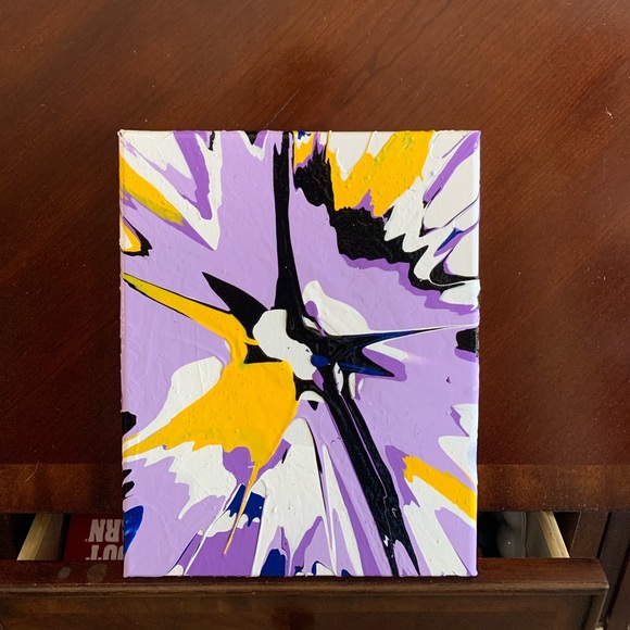 8x10 acrylic spin art - Picture 2 of 2